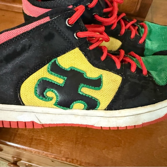 Ipath vintage Men's Grasshopper XT skatebosrd Sneaker, Rasta size 8.5 rare shoes - Picture 12 of 13